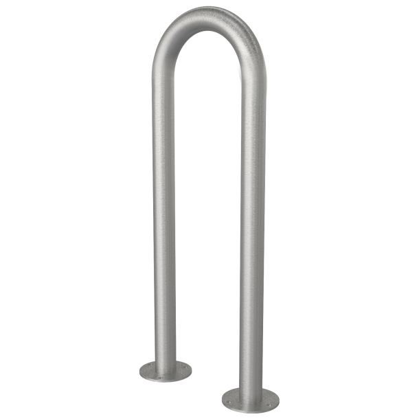 Stainless steel hoop |  48 mm | for casting in concrete | Universal hoop | total width 300 mm | To be fixed by plugs